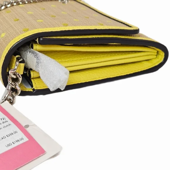 Kate Spade Rafia Roulette Dots Crossbody - Picture 15 of 17